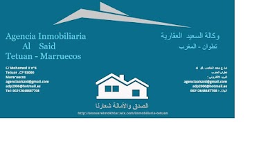 Agencia Inmobiliaria Al Said Tetuan Marrucos