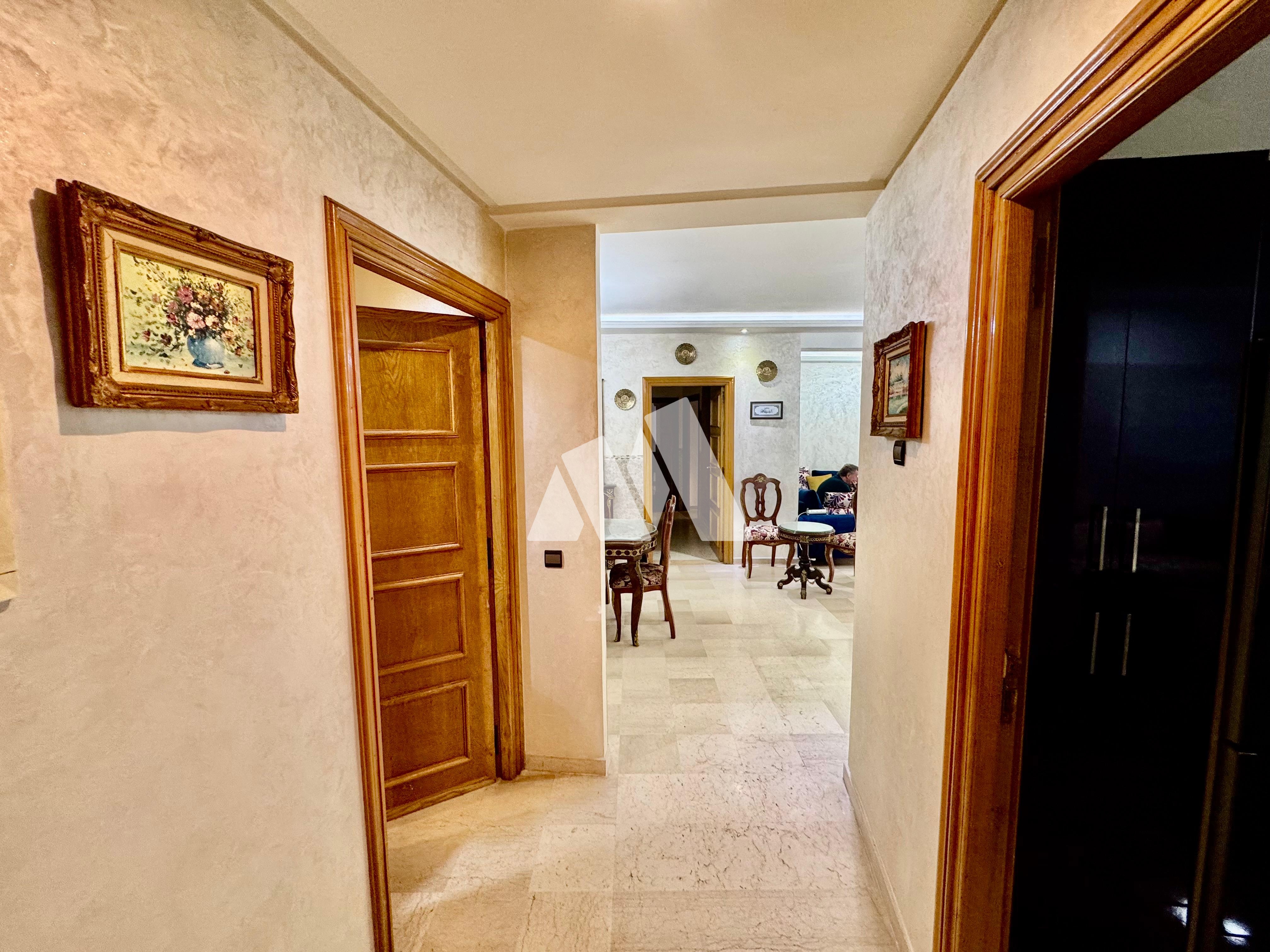 Appartement 2 chambres meublé avec terrasse à louer Ain Diab Casablanca — 3