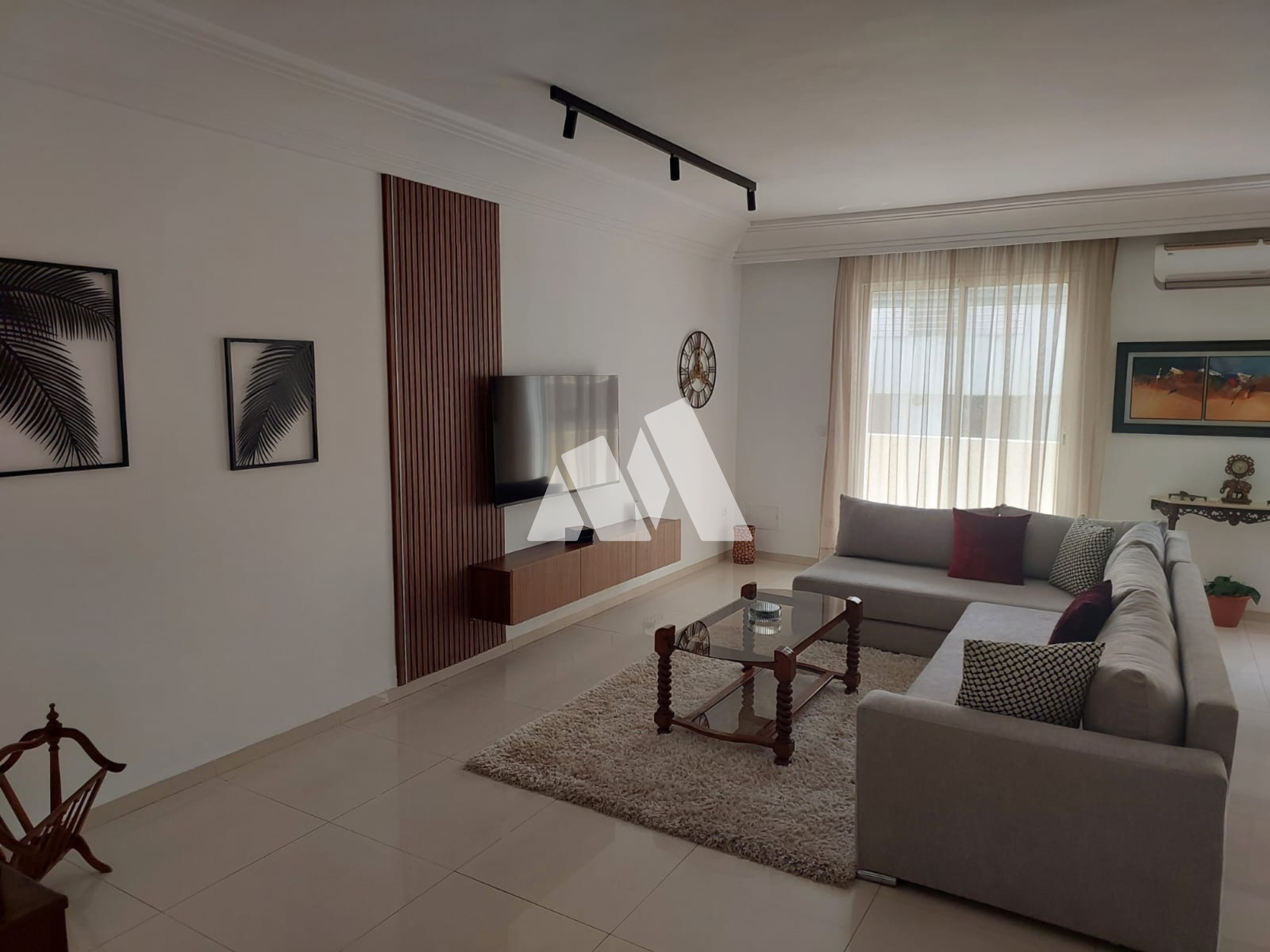Appartement 3 chambres meublé avec terrasse à louer à Palmier Maarif — 3