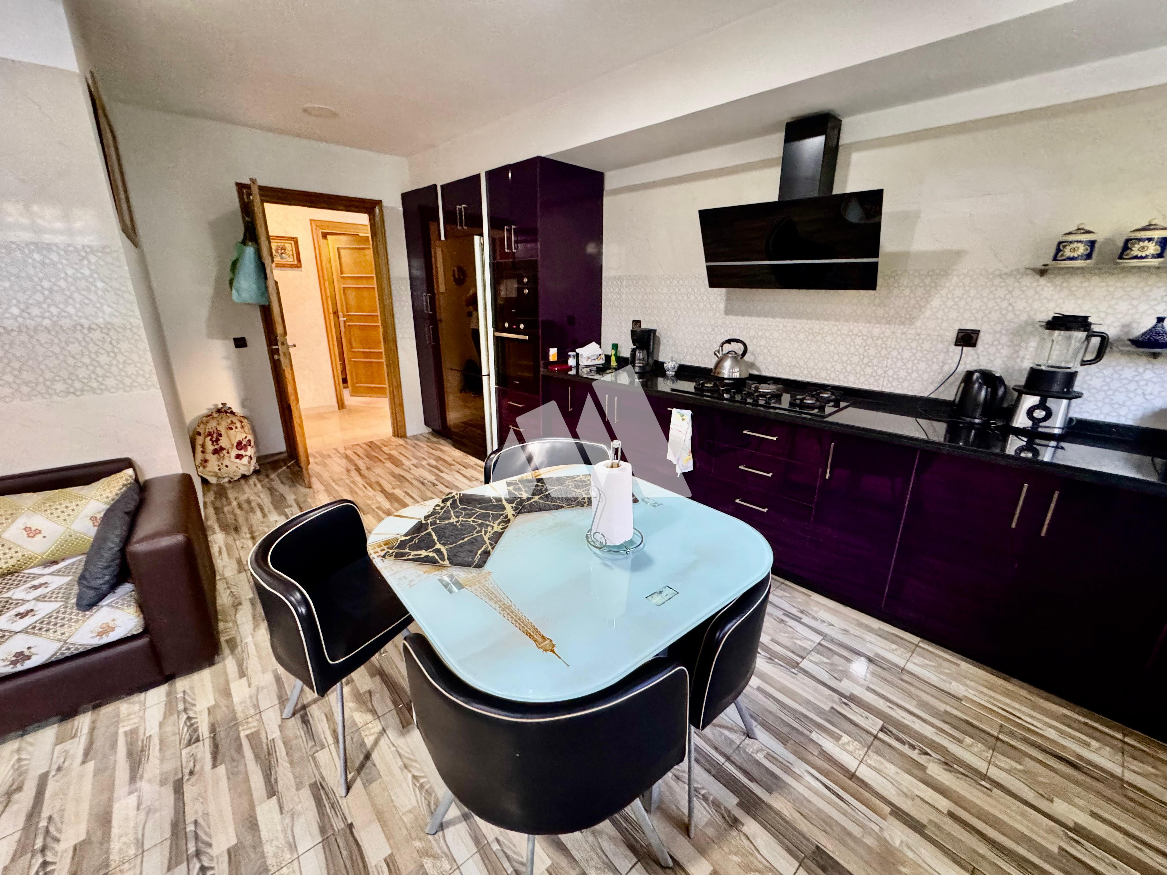 Appartement 2 chambres meublé avec terrasse à louer Ain Diab Casablanca — 6
