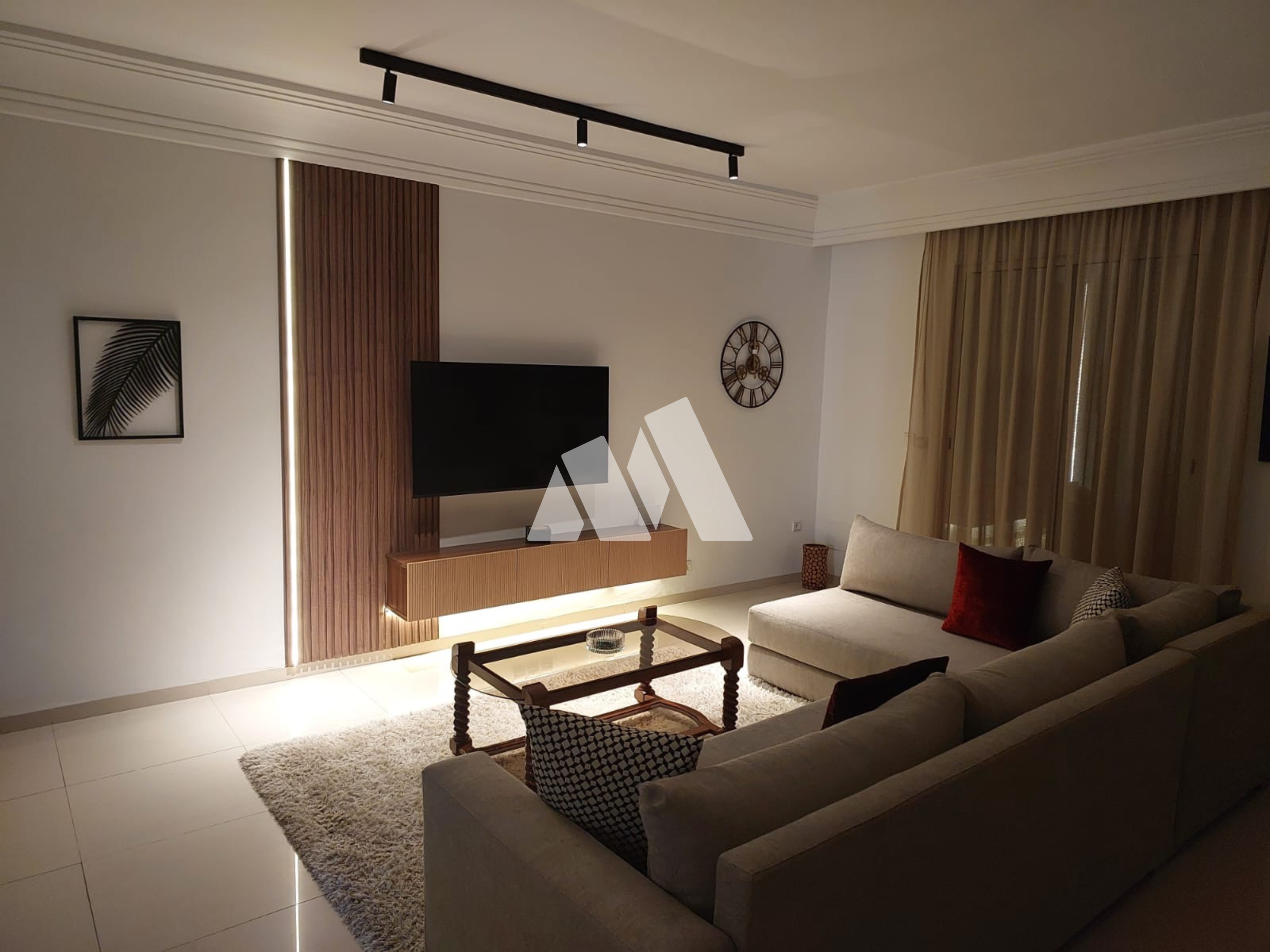 Appartement 3 chambres meublé avec terrasse à louer à Palmier Maarif — 2