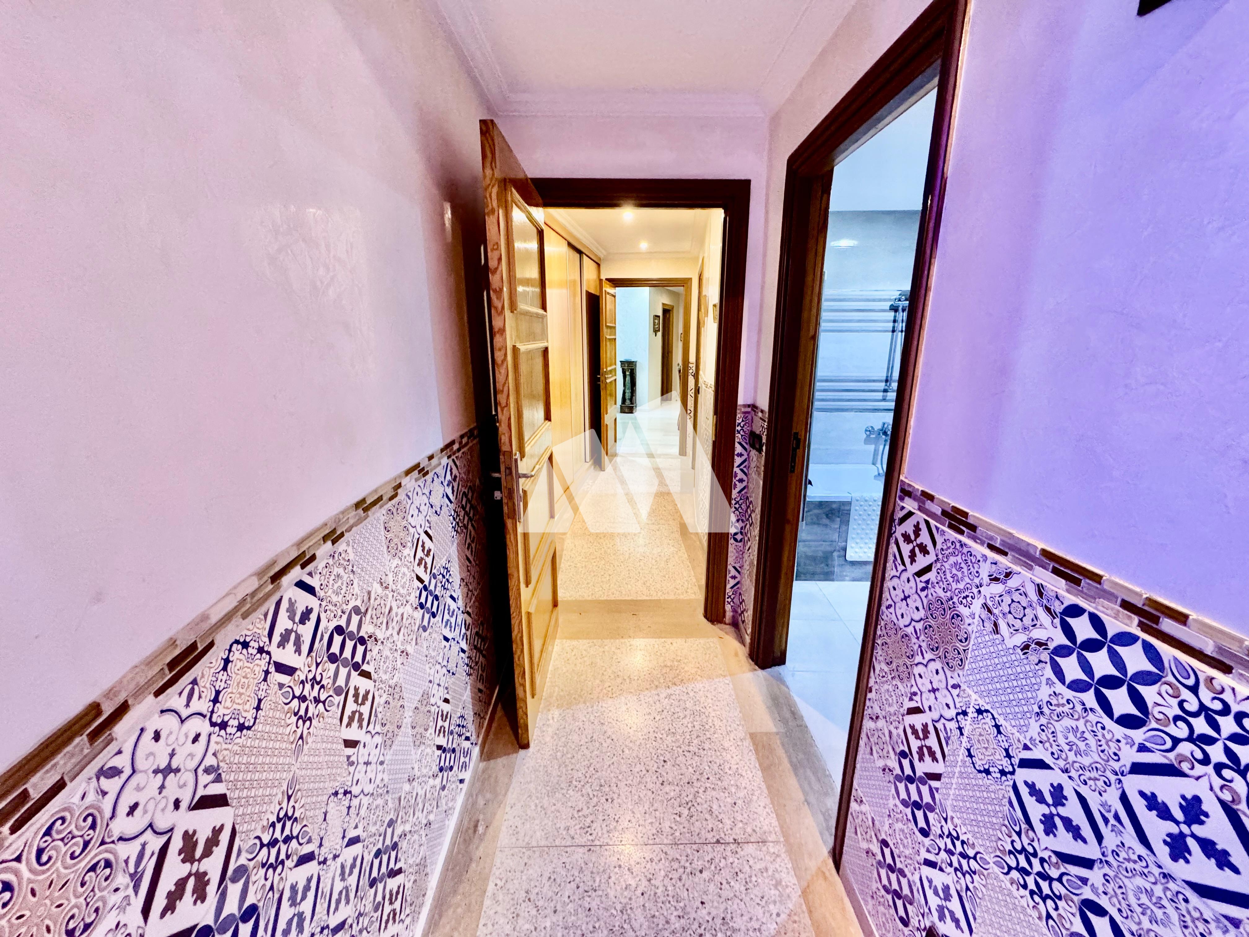 Appartement 2 chambres meublé avec terrasse à louer Ain Diab Casablanca — 13
