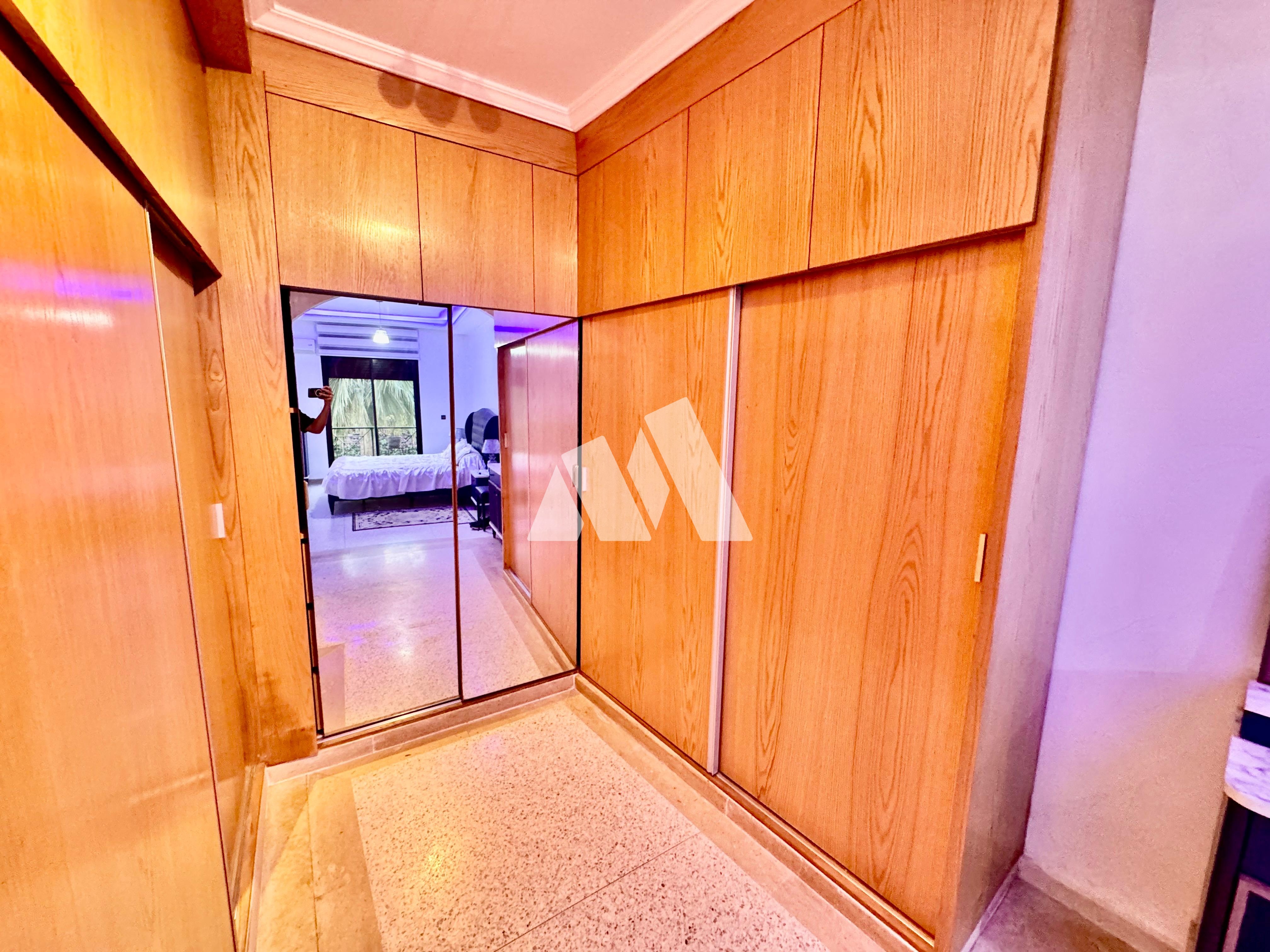 Appartement 2 chambres meublé avec terrasse à louer Ain Diab Casablanca — 2